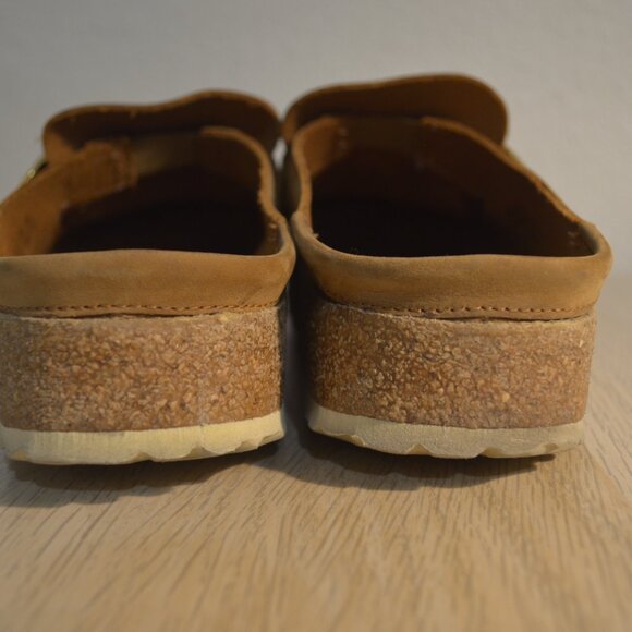 Birkenstock Buckley mules - Women's 9 narrow - Cognac color - Picture 5 of 6
